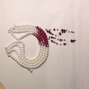 Choker with fake blood